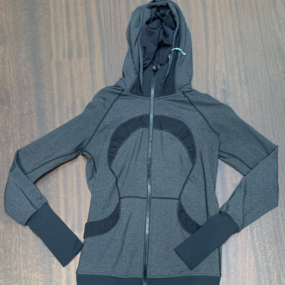 Lululemon long zip-up hoodie